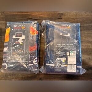 Oracle Red Bull Racing Duvet Cover Set - Black